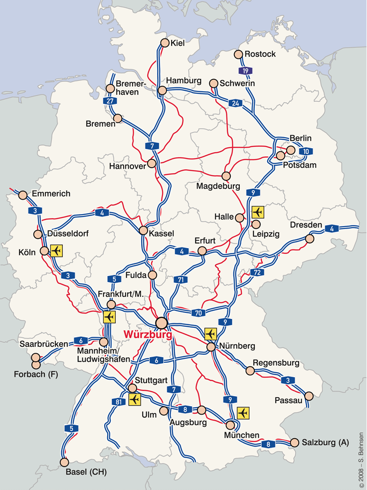 Bid: Karte Deutschland