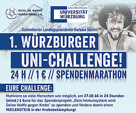 Titelbild des Flyers zur Uni-Challenge