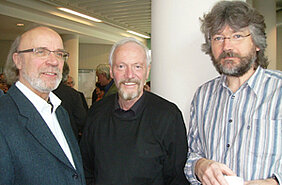 Die Würzburger Professoren Werner Goebel, Jürgen Kreft und Michael Kuhn (von links) aus dem Biozentrum. Foto: privat