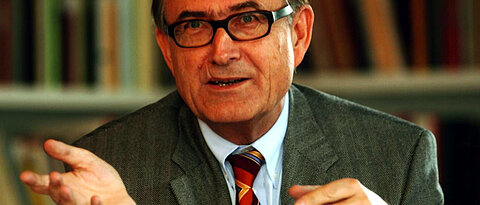 Professor Rüdiger Wehner (Foto Uwe Dettmer)