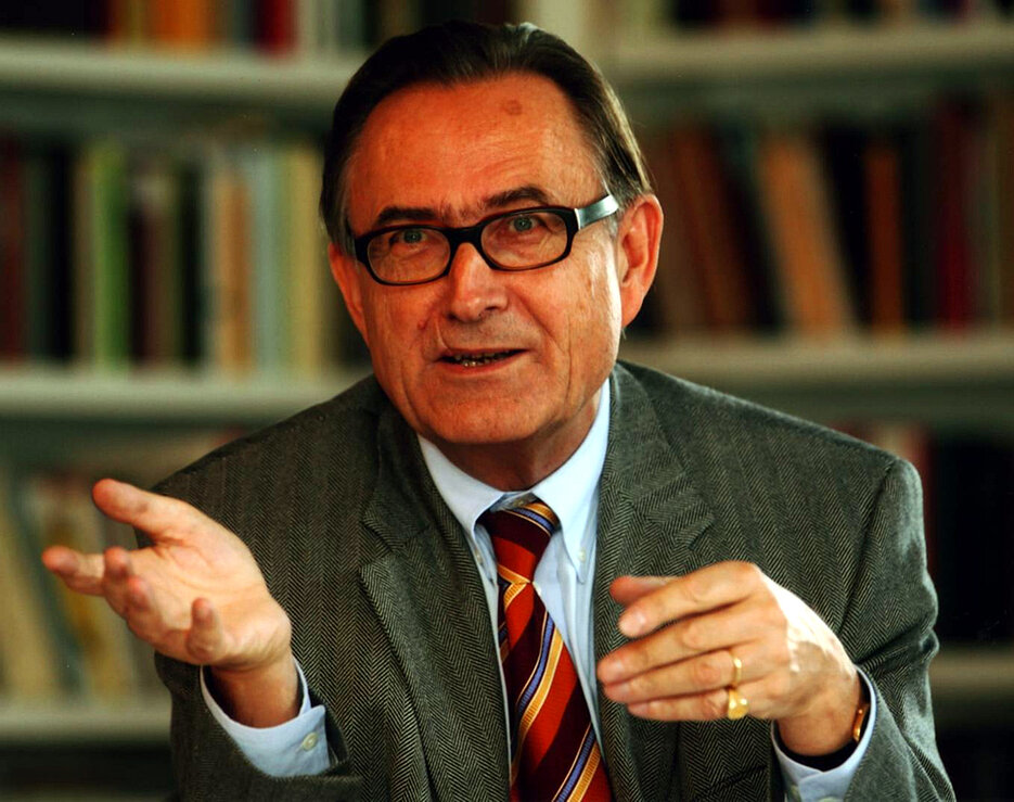 Professor Rüdiger Wehner (Foto Uwe Dettmer)