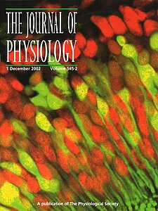 Cover of the "Journal of Physiology" (2002) Volume 545 Issue 2