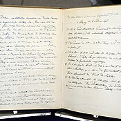 Das handschriftliche Protokoll der geschichtsträchtigen Sitzung vom 23. Januar 1896.