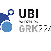 Das Logo des Würzburger Graduiertenkollegs „Ubiquitylierung verstehen: Von molekularen Mechanismen zu Krankheiten“.