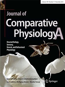 Cover of the "Journal of Comparative Physiology A" (2013) Volume 199 Issue 11