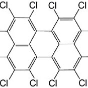 Neu entwickelt von Chemikern der BASF SE und der Universität Würzburg: das Molekül Octachlorperylendiimid. Es ergibt einen leistungsstarken organischen Dünnfilm-Transistor. Grafik: Marcel Gsänger